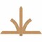 Ekena Millwork Redmond Smooth Timber Gable Bracket, Western Red Cedar, 72"W x 48"H x 1 1/2"D x 5 1/2"F, 16/12 Pitch GBW072X48X0206RED00SWR - alternate 1